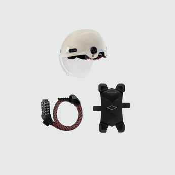 Engwe Rider Safety Bundle - Helmet, Lock & Phone Mount - Inner City Scooters - Lock & Keys ireland