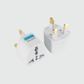 Universal Travel Plug Adapter (EU/US/AU to UK) - Inner City Scooters - Adapter ireland