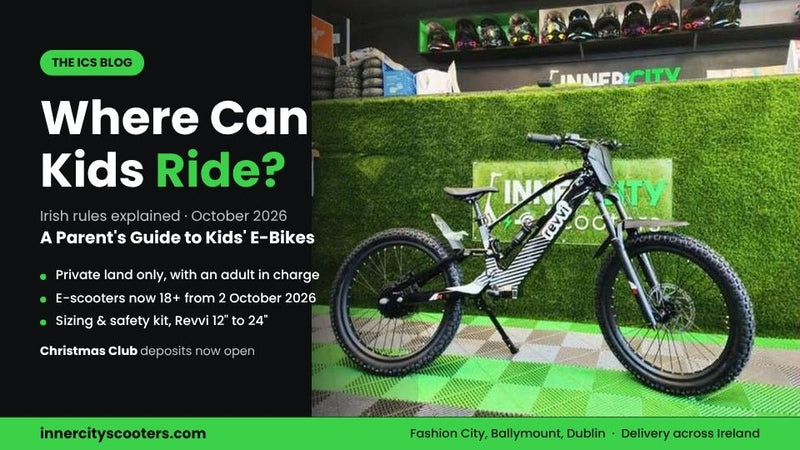Where Can Kids Ride an Electric Bike in Ireland? A Parent's Guide (2026)