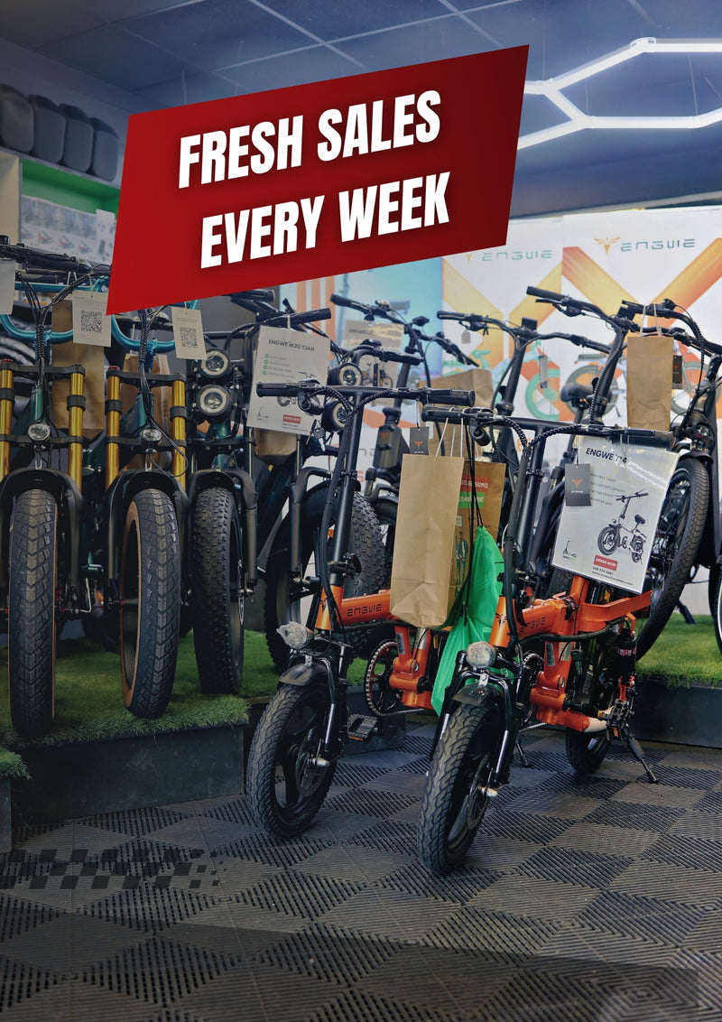 Inside the Inner City Scooters store in Dublin