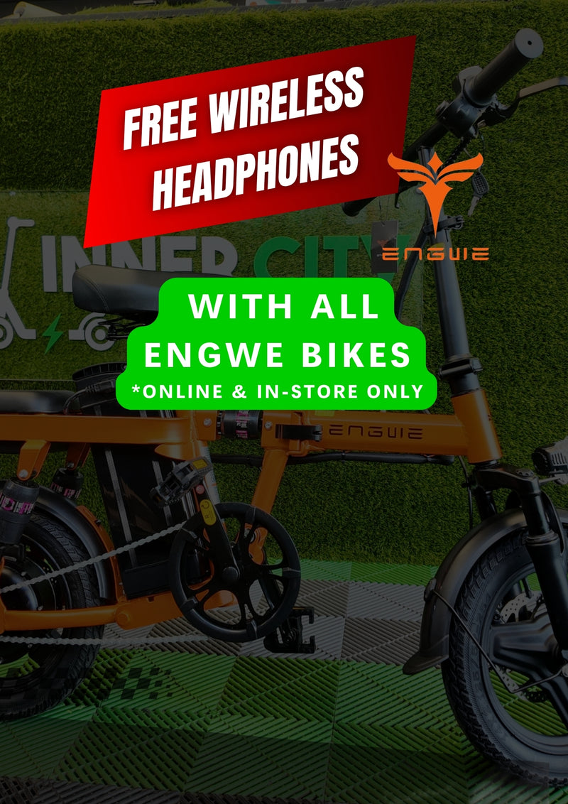 Inside the Inner City Scooters store in Dublin