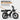 OUXI V8 Ultra high-tensile steel cafe racer frame with elongated two-person saddle