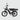 OUXI V8 Ultra Max electric fat bike side view showing retro moped frame, front rack and 20 inch fat tyres