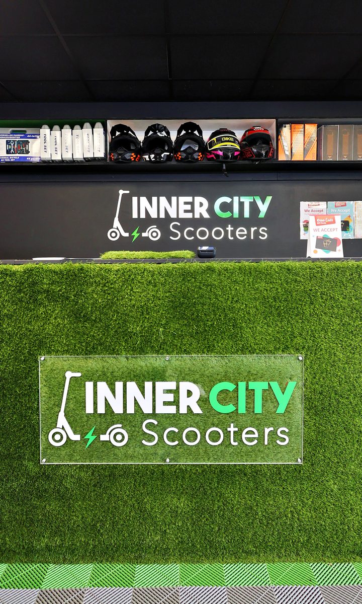 Inside the Inner City Scooters store in Dublin