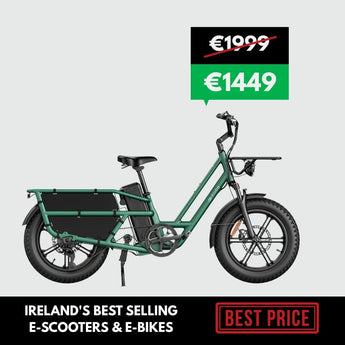 Fiido T2 Longtail Cargo E - Bike - Inner City Scooters - Electric Bikes ireland